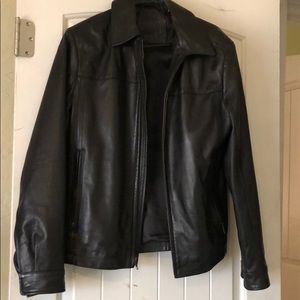Genuine murano leather jacket